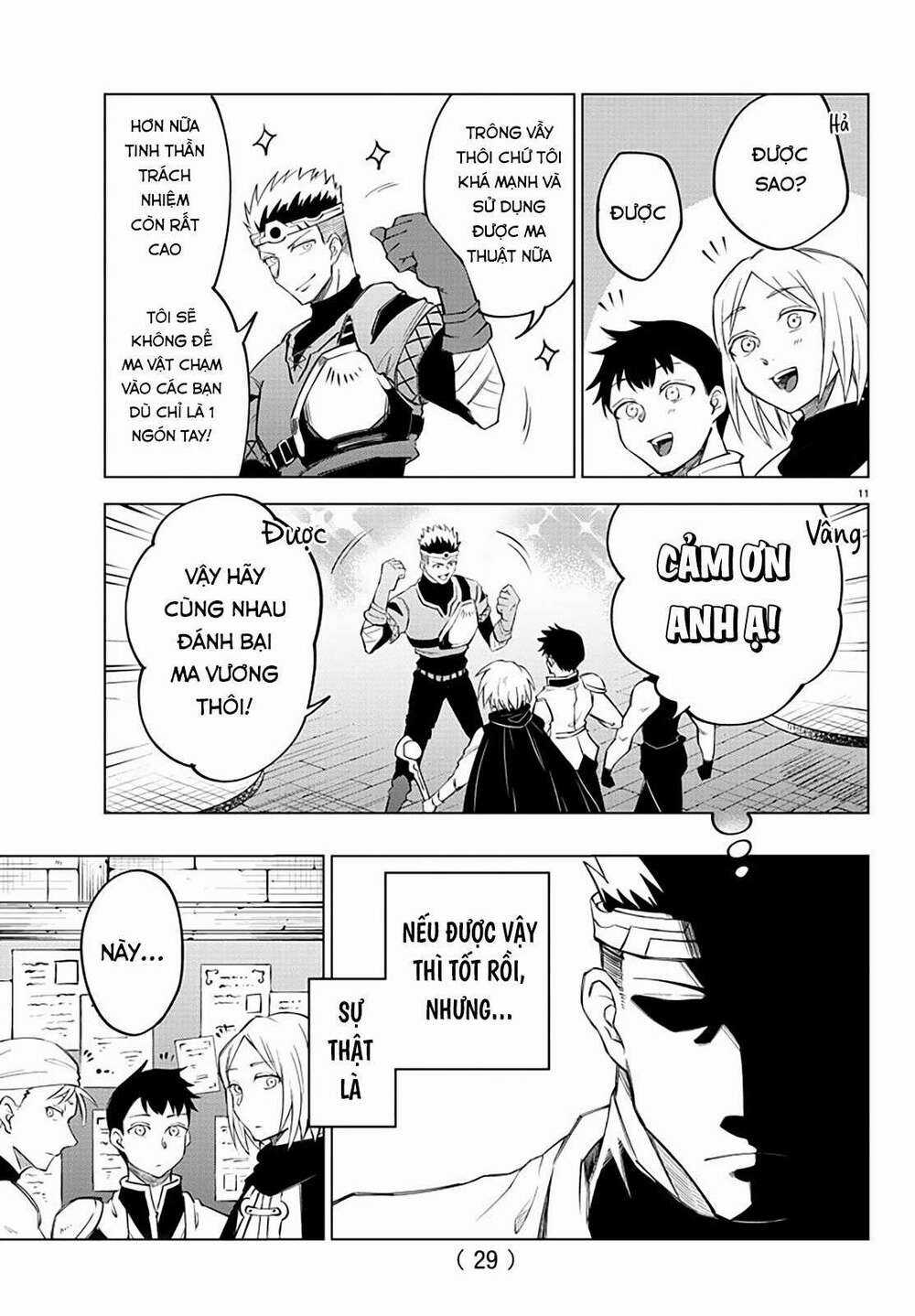 dũng giả gục ngã và công chúa sát thủ Chapter 1 trang 13