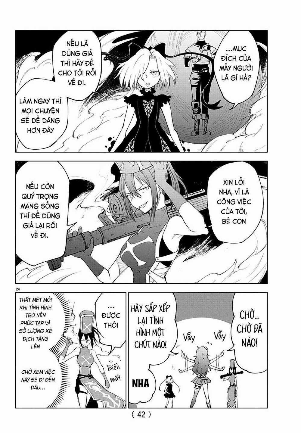 dũng giả gục ngã và công chúa sát thủ Chapter 1 trang 25