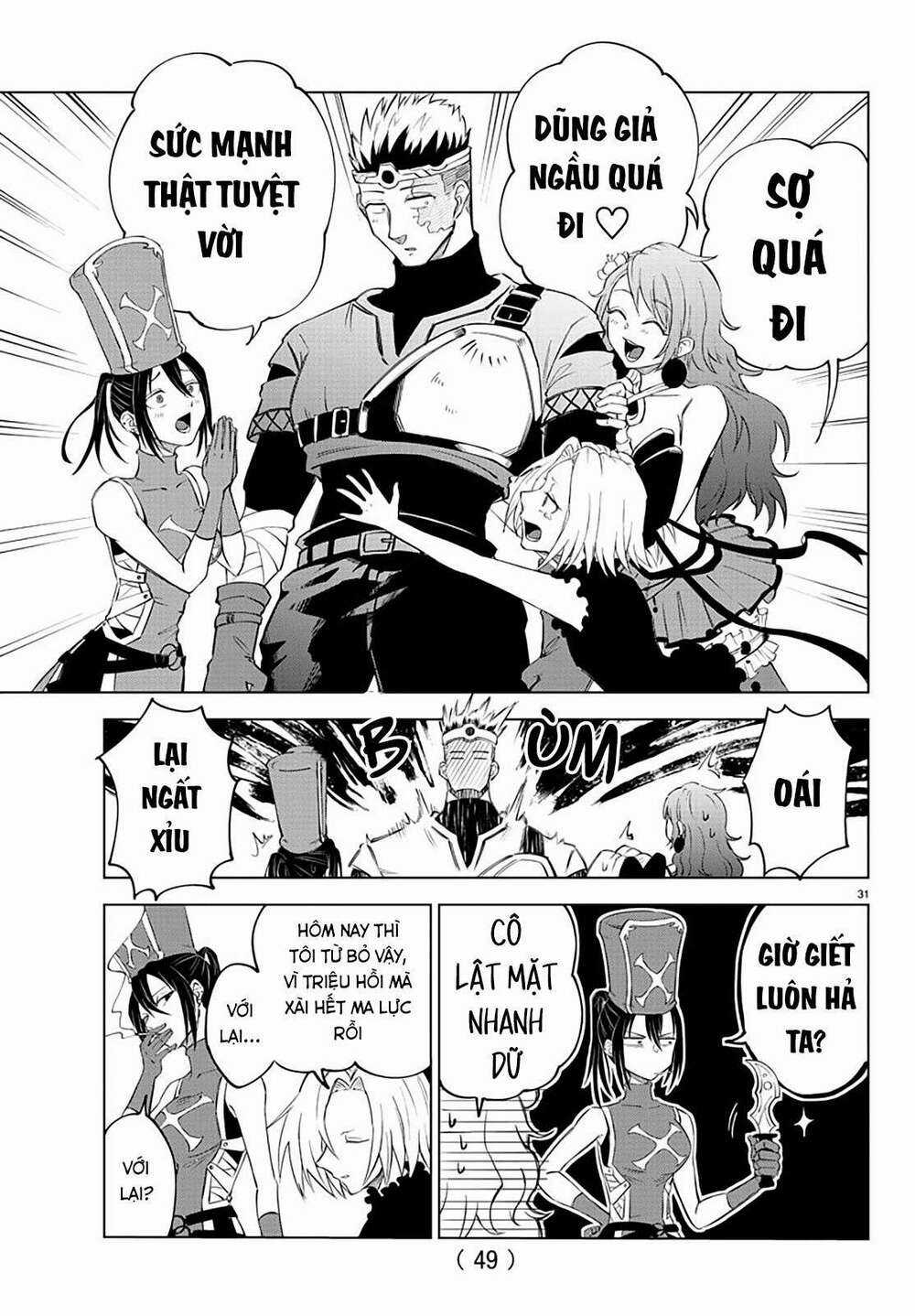 dũng giả gục ngã và công chúa sát thủ Chapter 1 trang 31