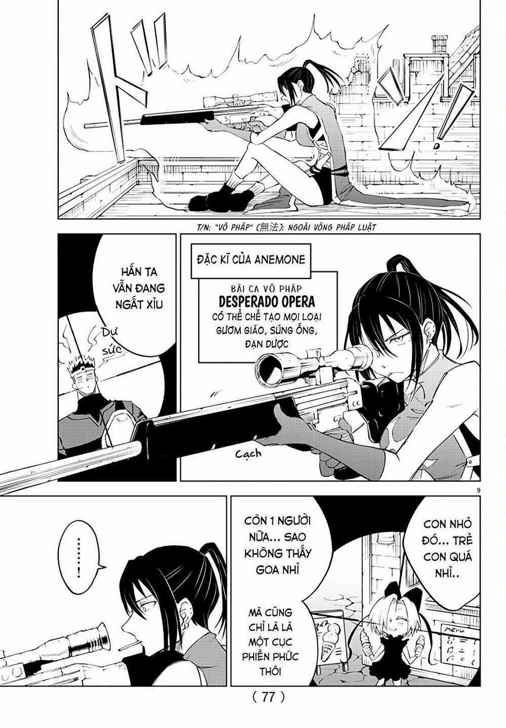 dũng giả gục ngã và công chúa sát thủ Chapter 2 trang 10