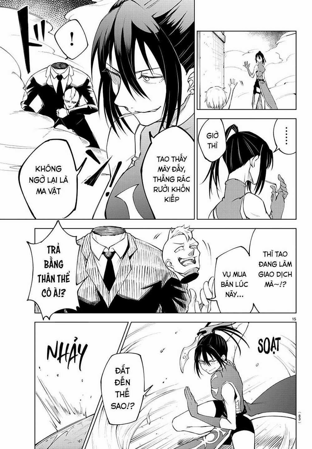 dũng giả gục ngã và công chúa sát thủ Chapter 2 trang 15