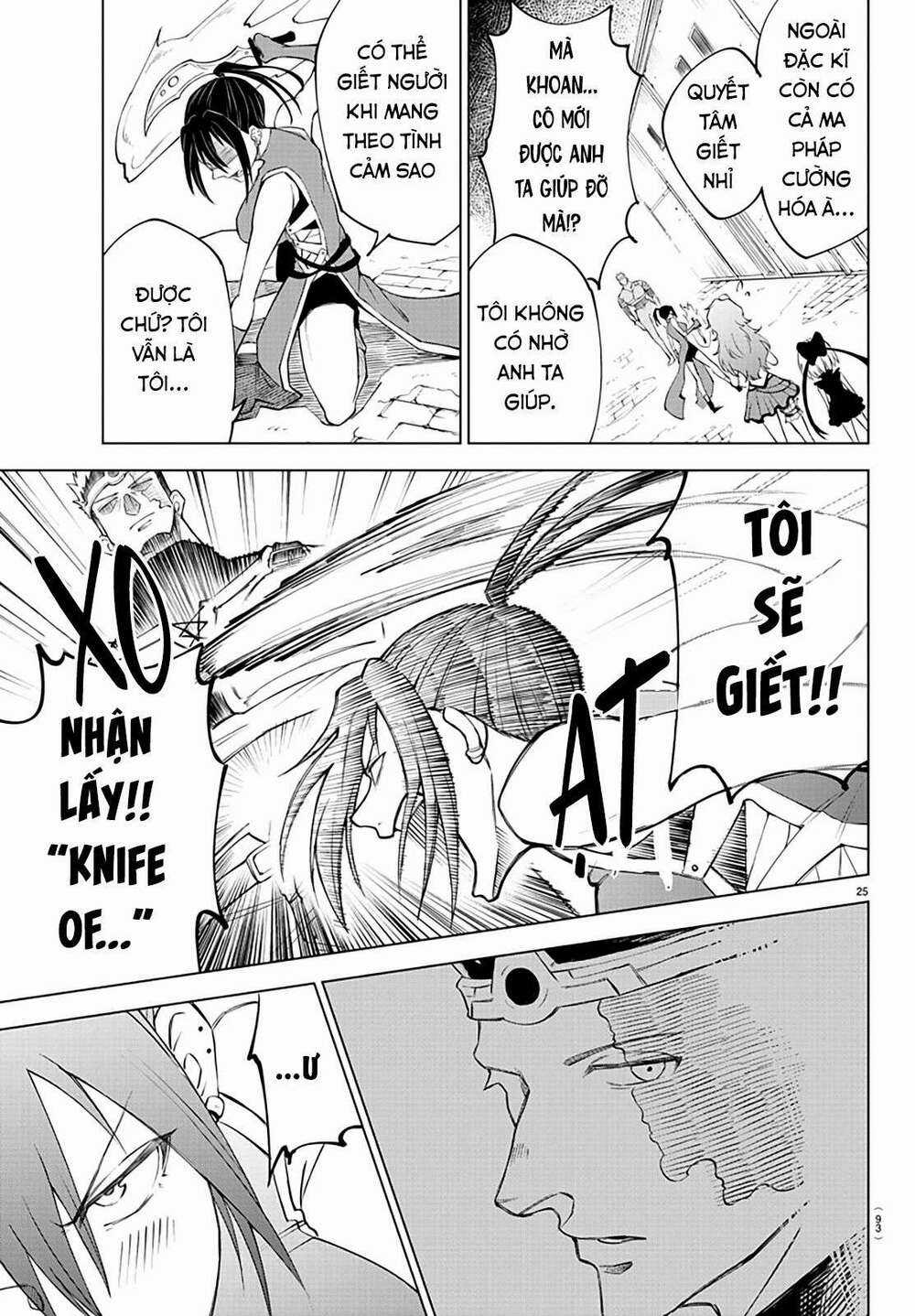 dũng giả gục ngã và công chúa sát thủ Chapter 2 trang 25