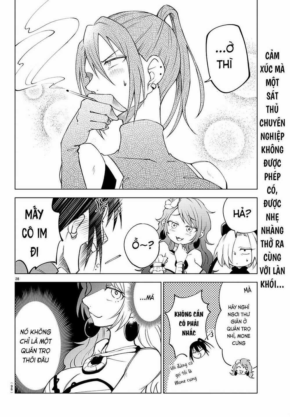 dũng giả gục ngã và công chúa sát thủ Chapter 2 trang 28