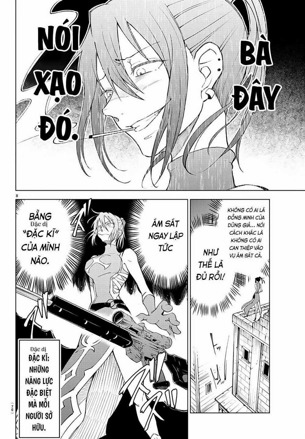 dũng giả gục ngã và công chúa sát thủ Chapter 2 trang 9