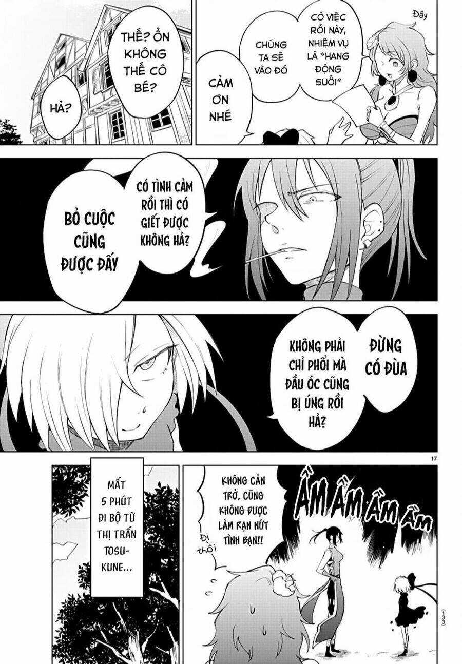 dũng giả gục ngã và công chúa sát thủ Chapter 4 trang 16