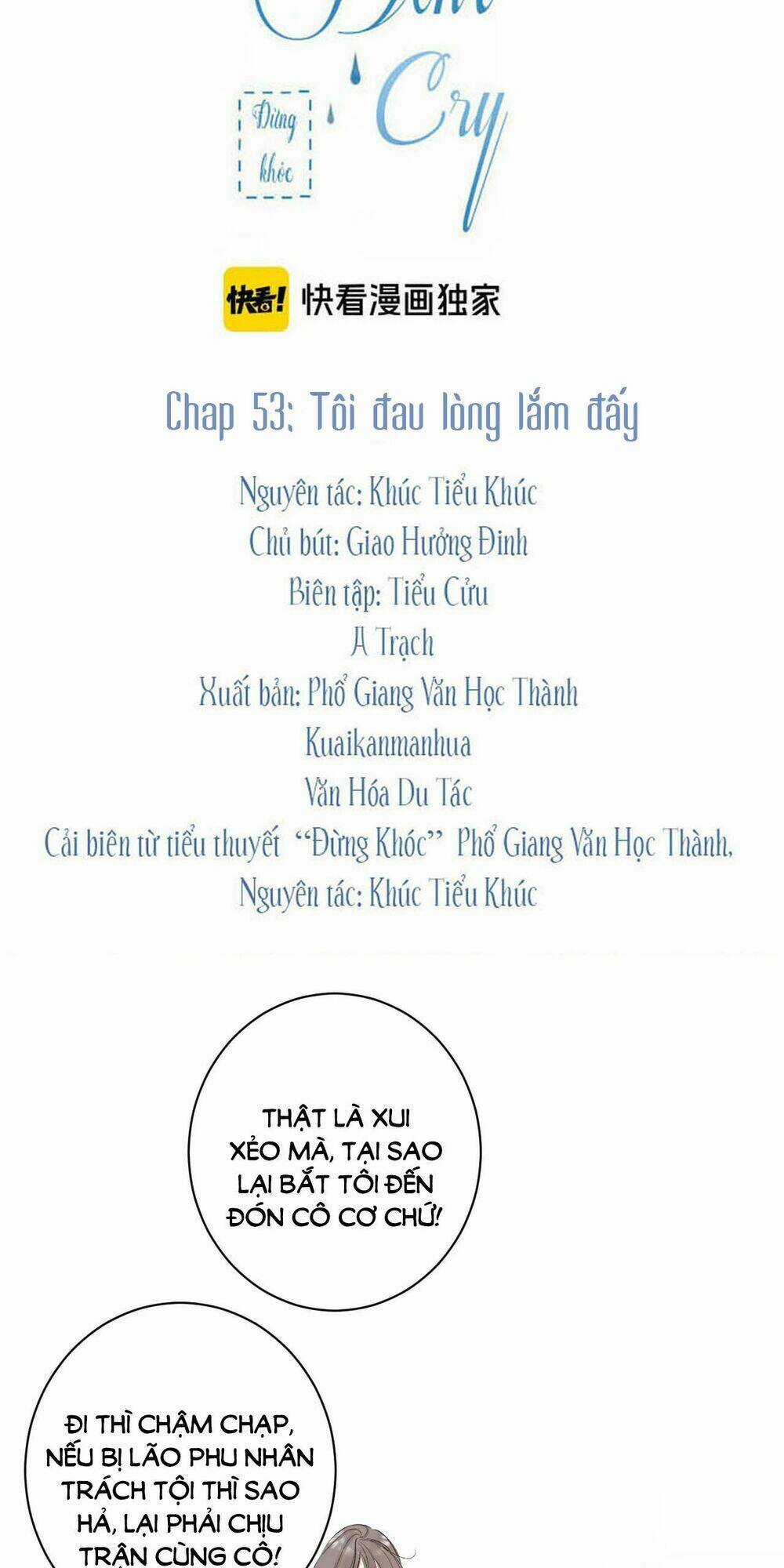 Đừng Khóc Chapter 56 trang 1