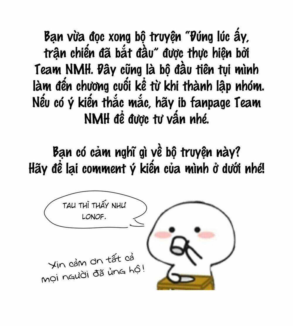 Đúng Lúc Ấy, Trận Chiến Bắt Đầu Chapter 22 trang 30