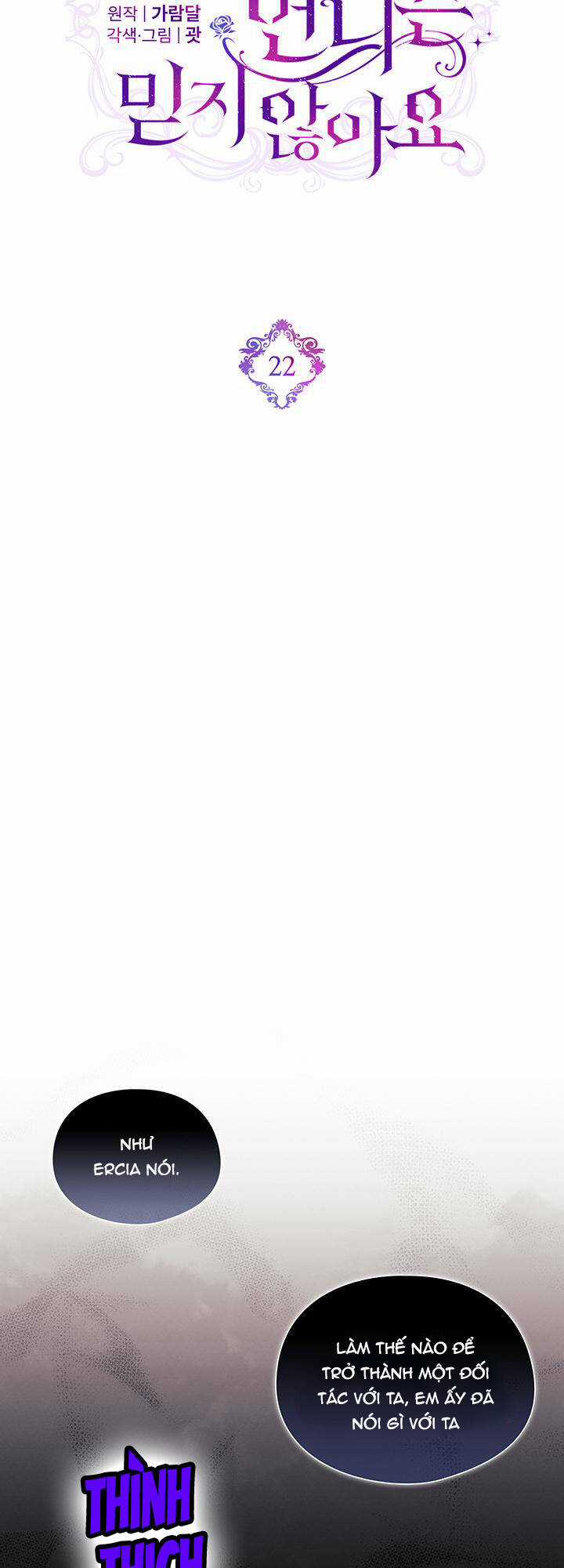 Đừng Mơ Rằng Tôi Sẽ Tin Tưởng Cô Một Lần Nữa Chapter 22.1 trang 6