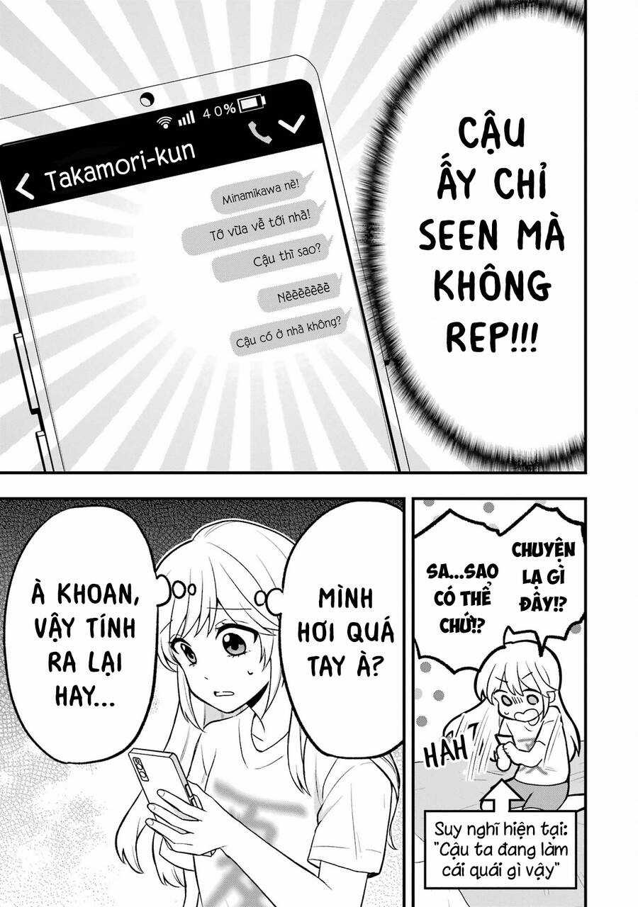 Đừng Nghĩ Thế Nữa Mà, Takamori-Kun! Chapter 4 trang 9
