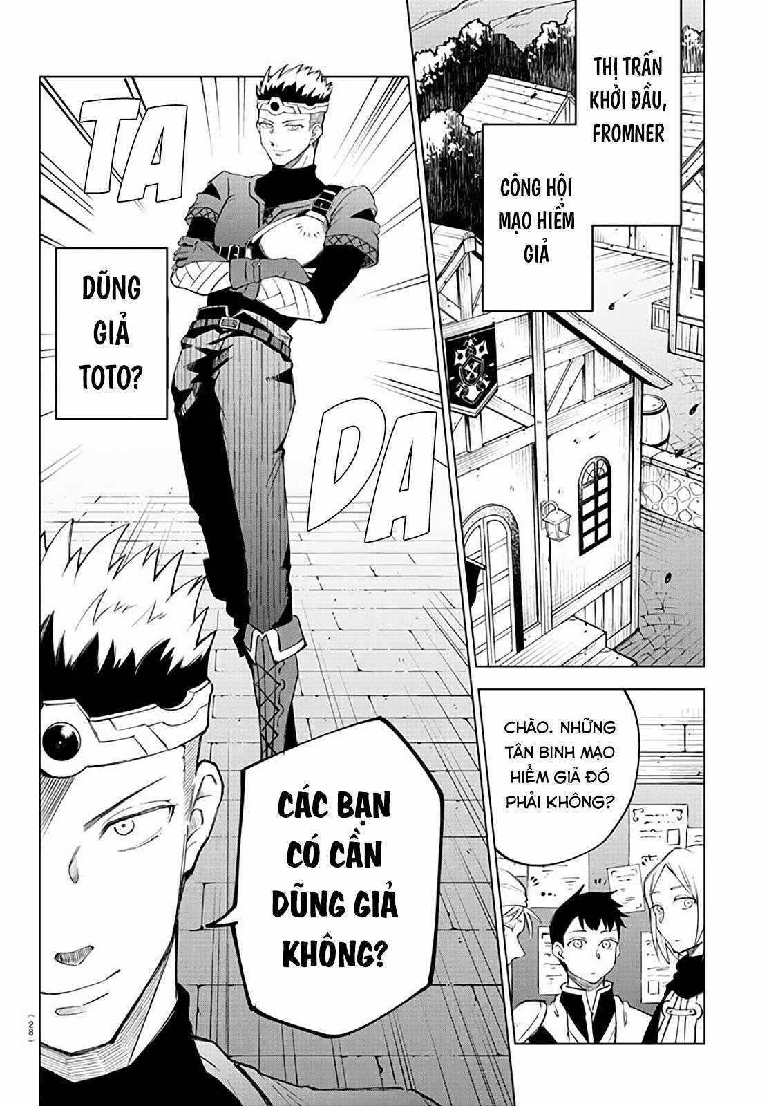 Dũng sĩ hay ngất và những nàng công chúa sát thủ Chapter 1 trang 12