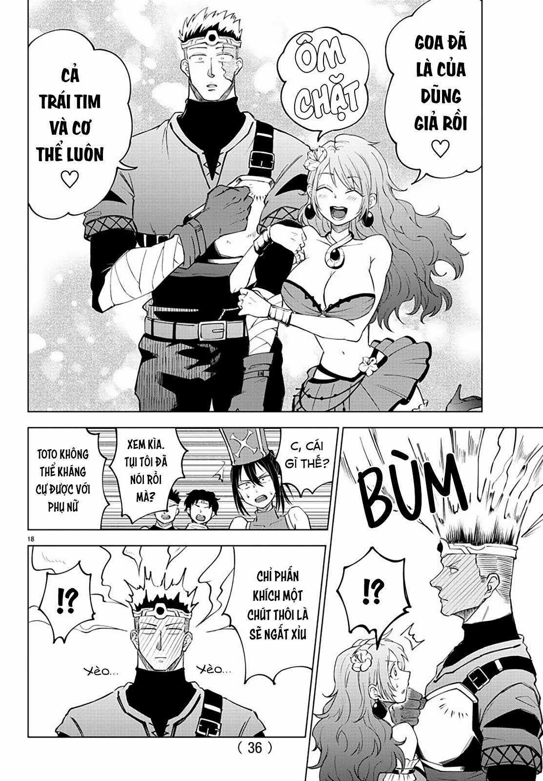 Dũng sĩ hay ngất và những nàng công chúa sát thủ Chapter 1 trang 19