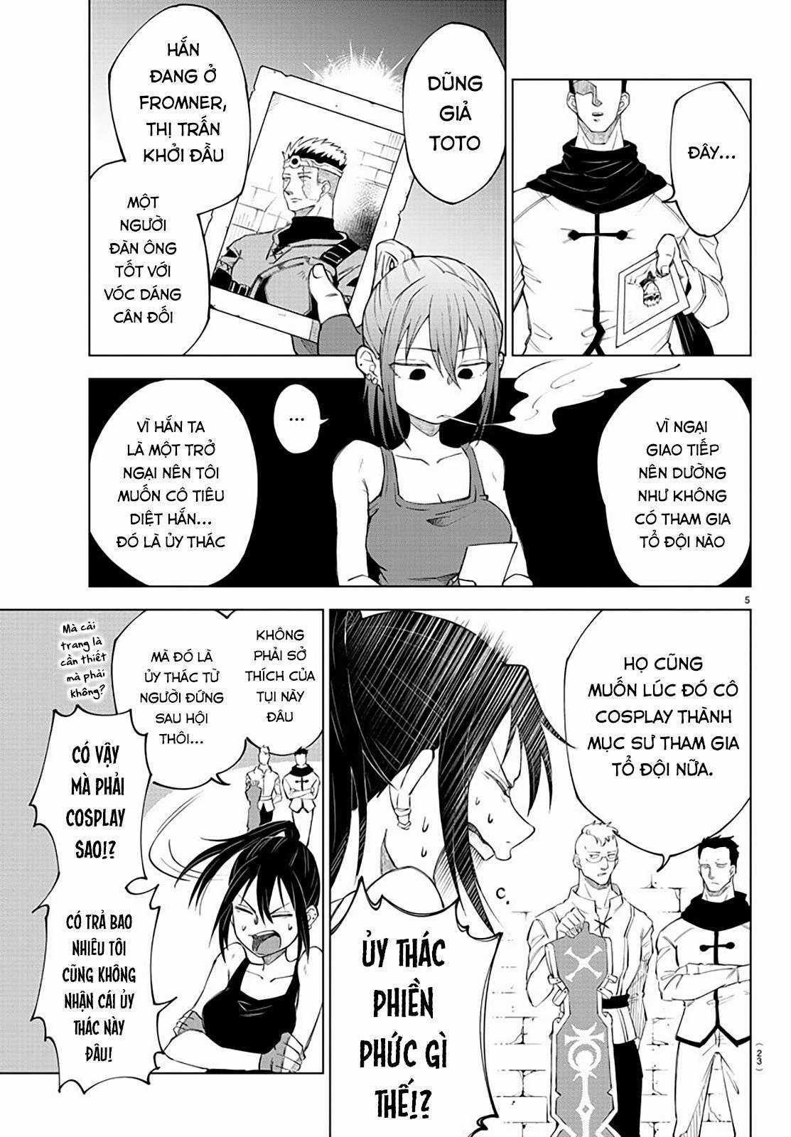 Dũng sĩ hay ngất và những nàng công chúa sát thủ Chapter 1 trang 7