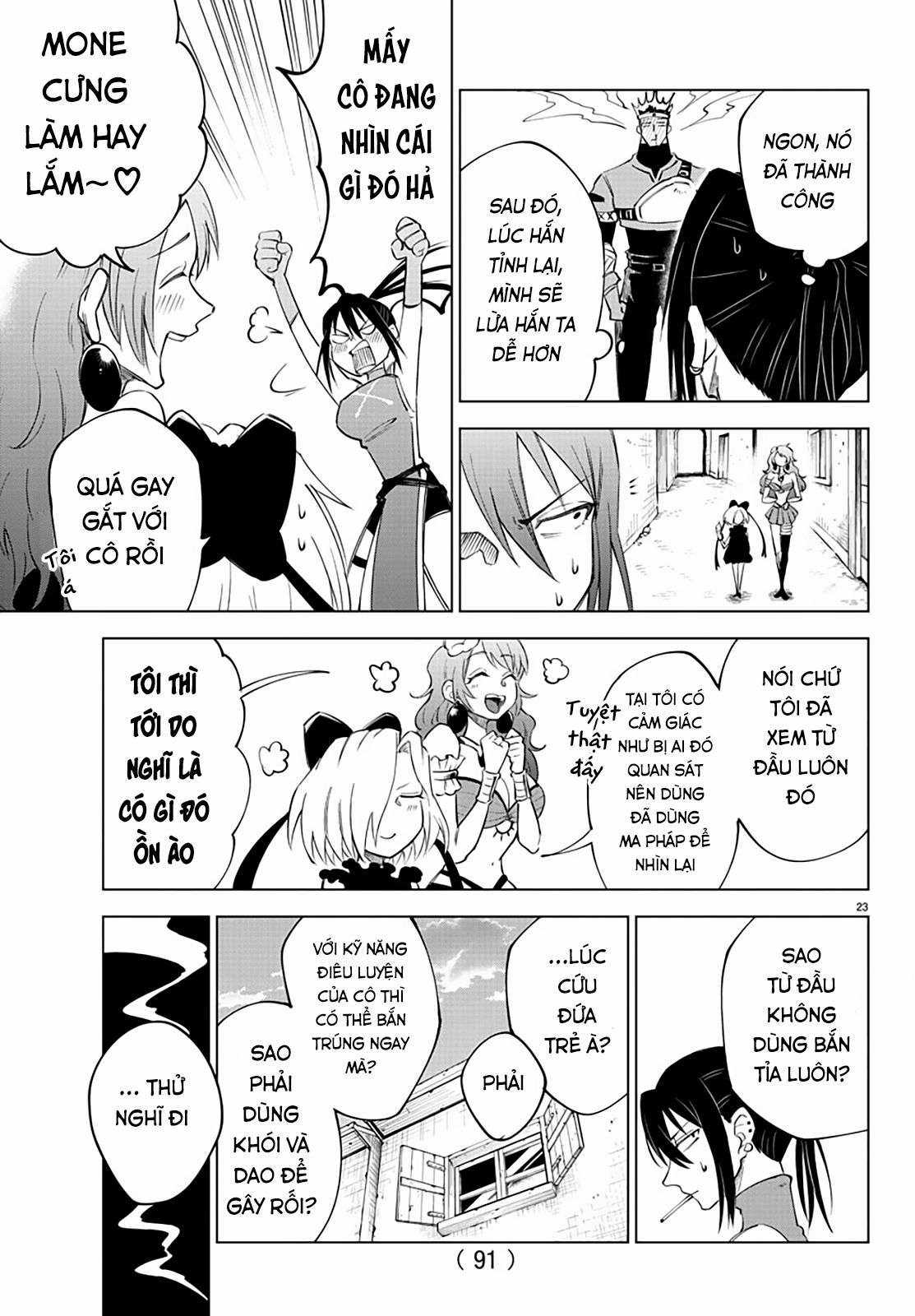 Dũng sĩ hay ngất và những nàng công chúa sát thủ Chapter 2 trang 23