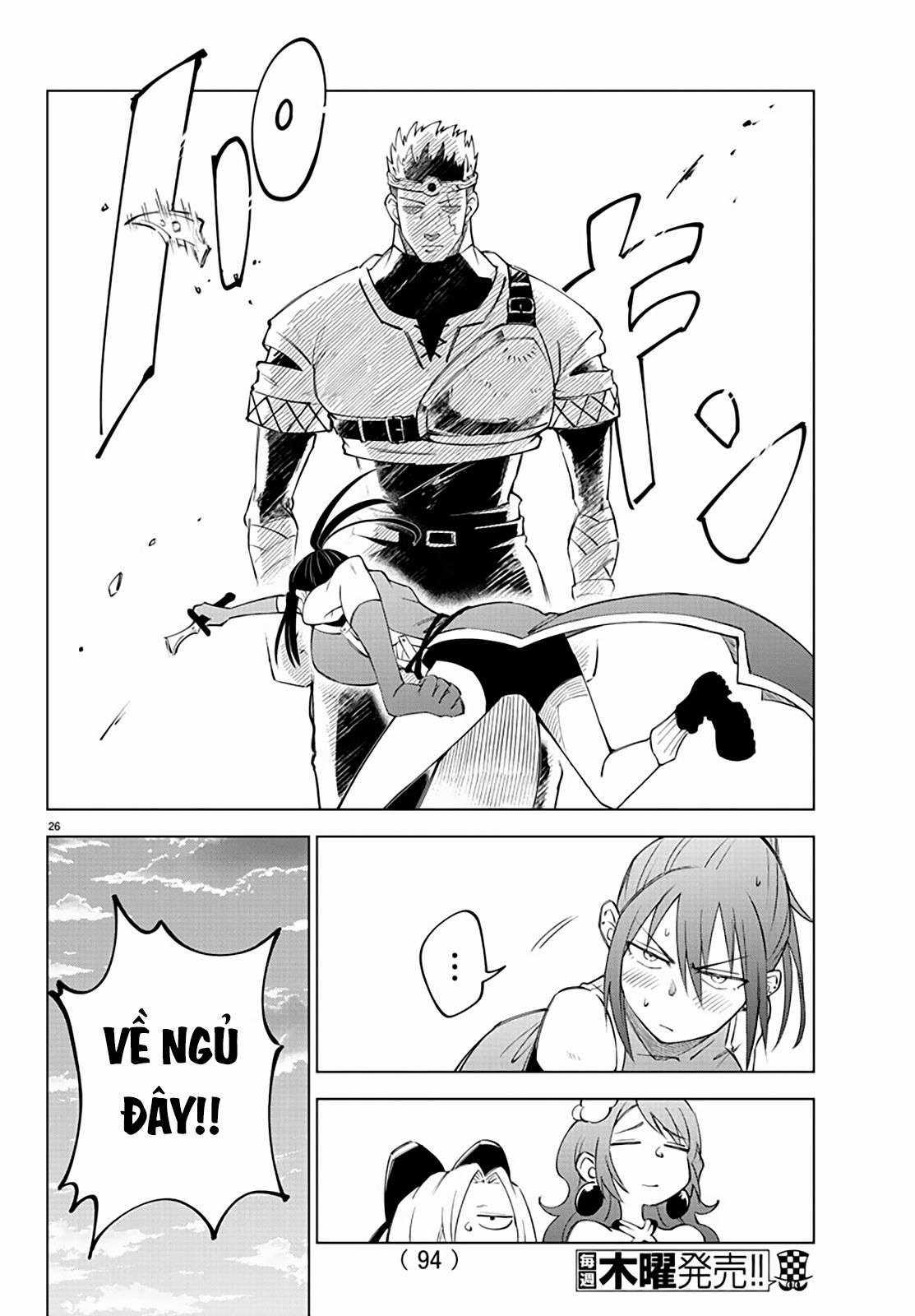 Dũng sĩ hay ngất và những nàng công chúa sát thủ Chapter 2 trang 26