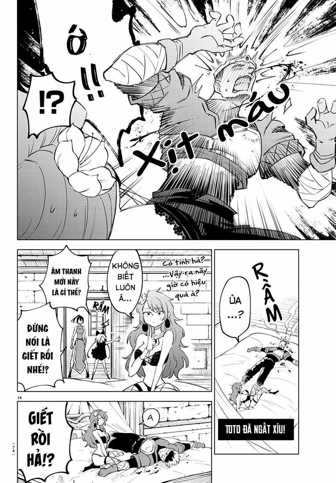 Dũng sĩ hay ngất và những nàng công chúa sát thủ Chapter 3 trang 13