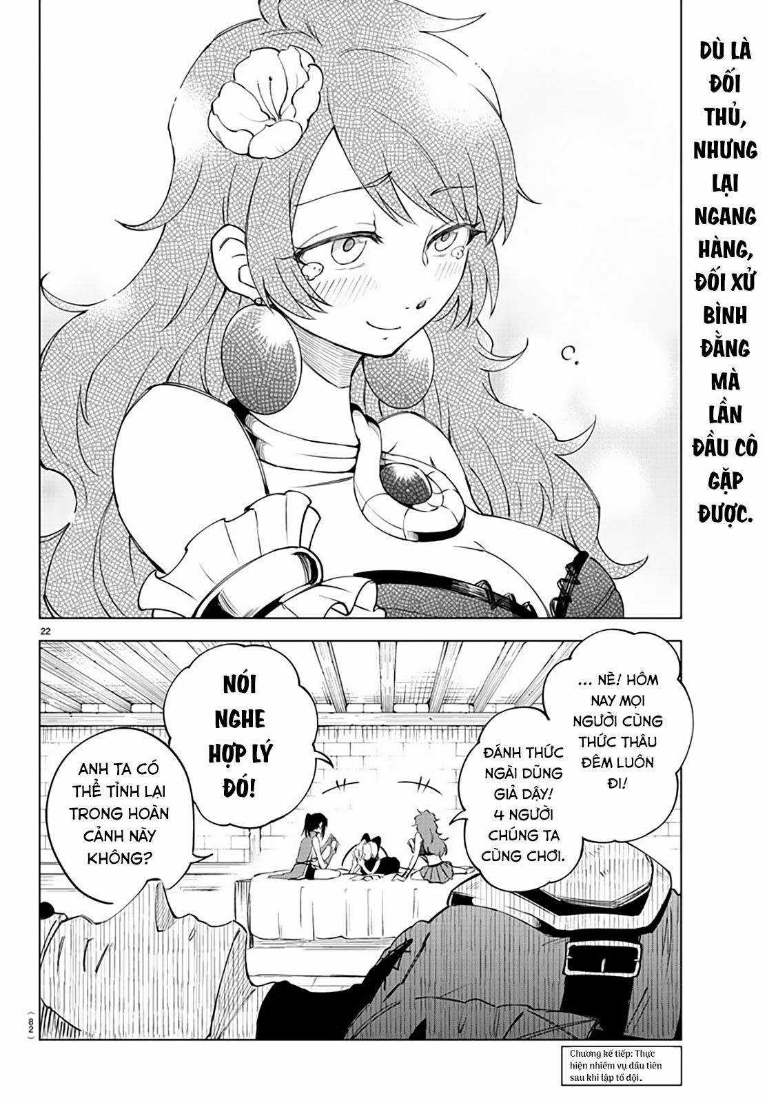 Dũng sĩ hay ngất và những nàng công chúa sát thủ Chapter 3 trang 21