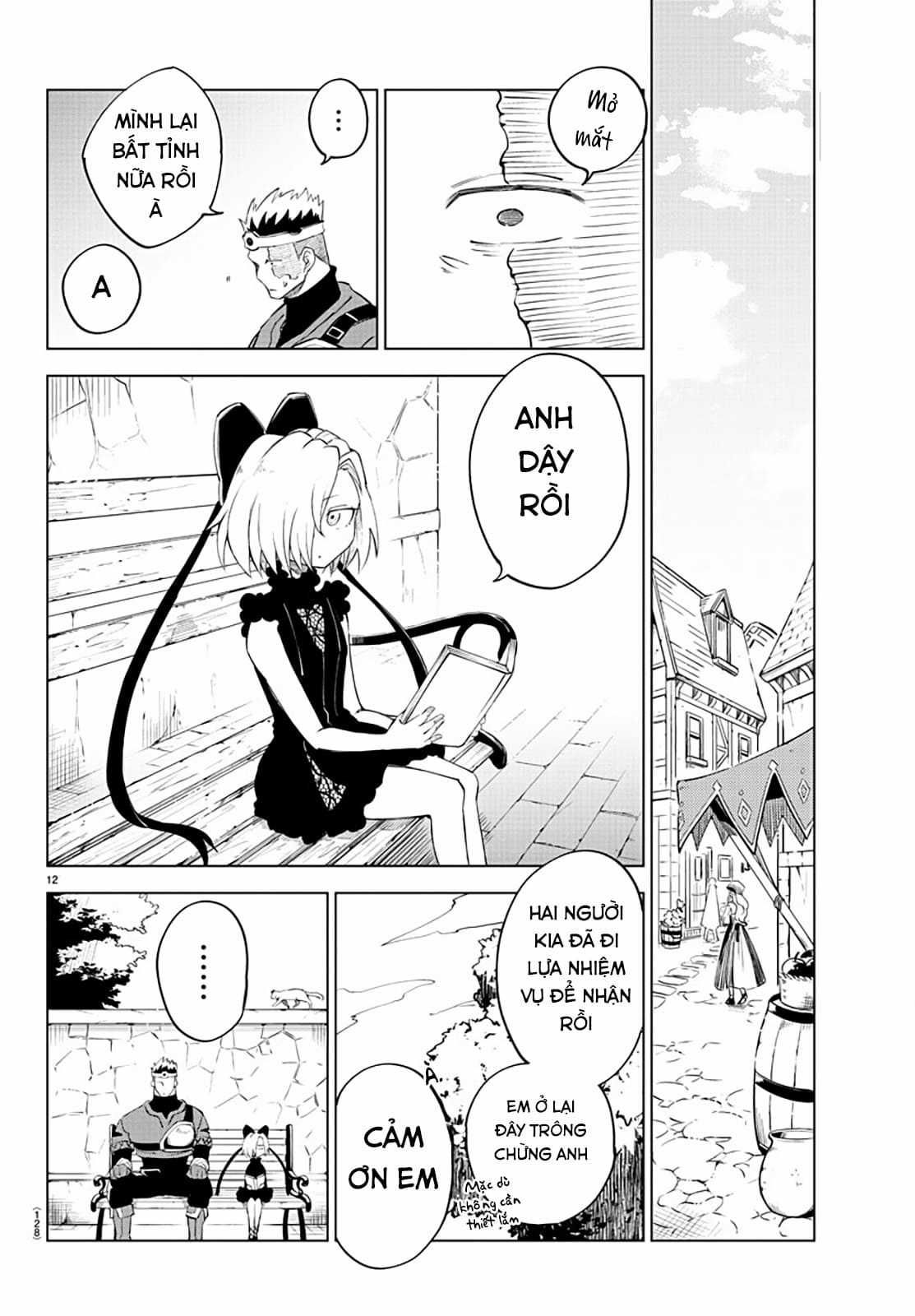 Dũng sĩ hay ngất và những nàng công chúa sát thủ Chapter 4 trang 12