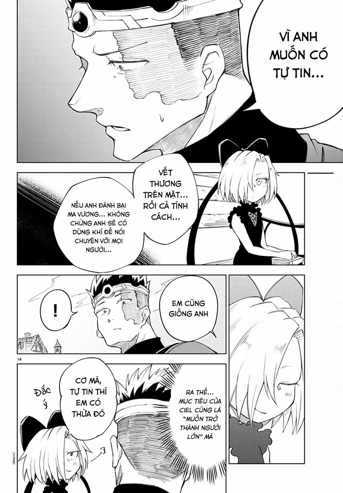 Dũng sĩ hay ngất và những nàng công chúa sát thủ Chapter 4 trang 14