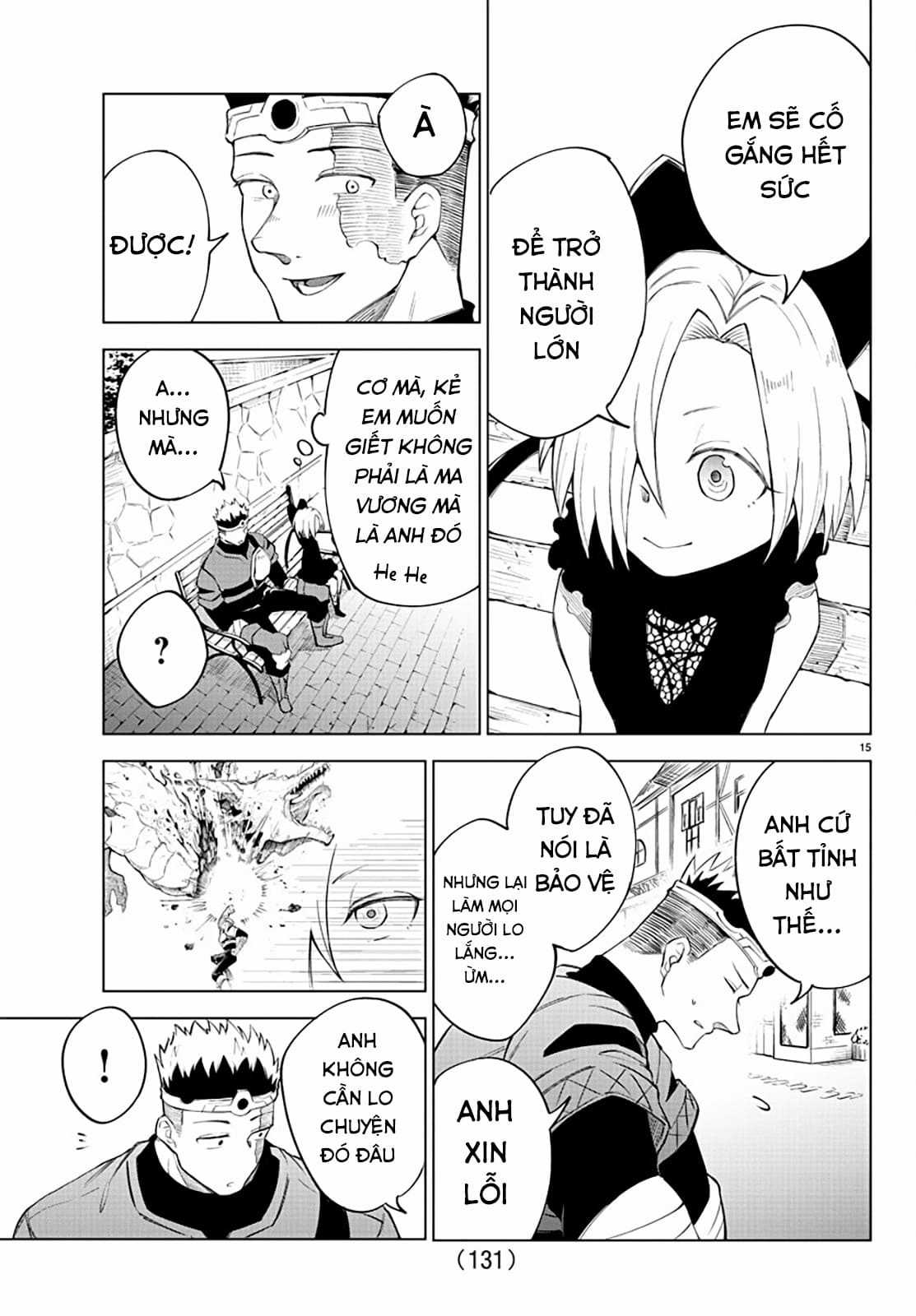 Dũng sĩ hay ngất và những nàng công chúa sát thủ Chapter 4 trang 15