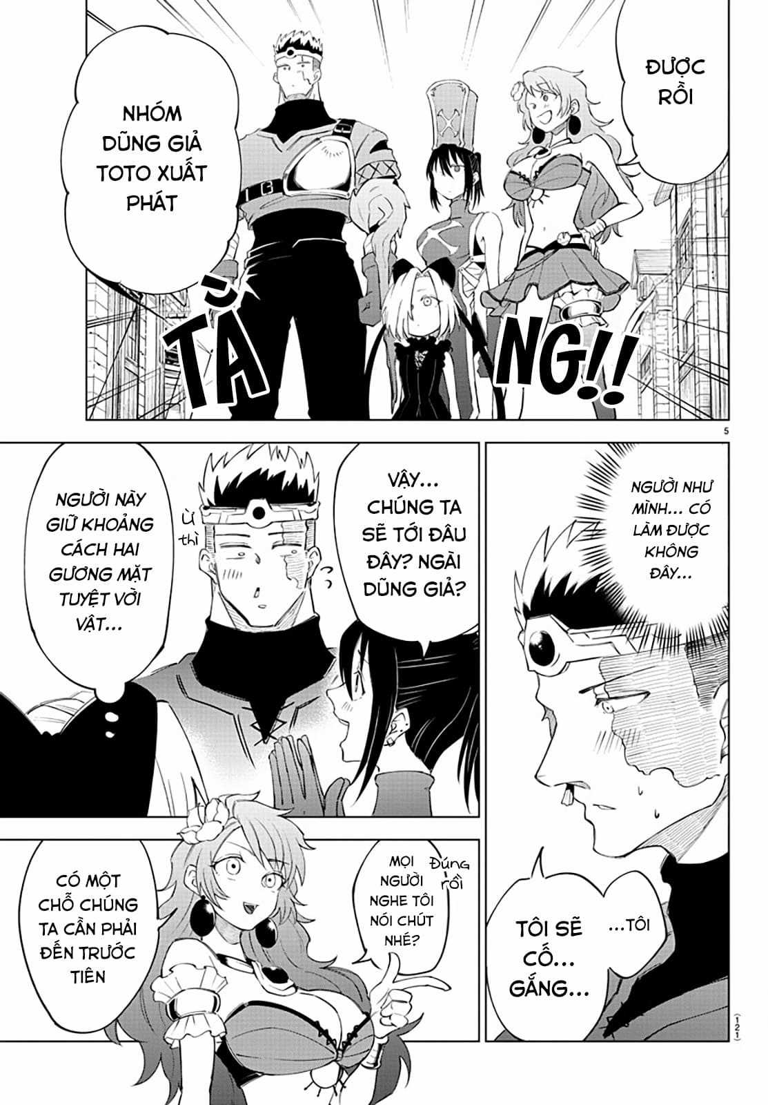 Dũng sĩ hay ngất và những nàng công chúa sát thủ Chapter 4 trang 5