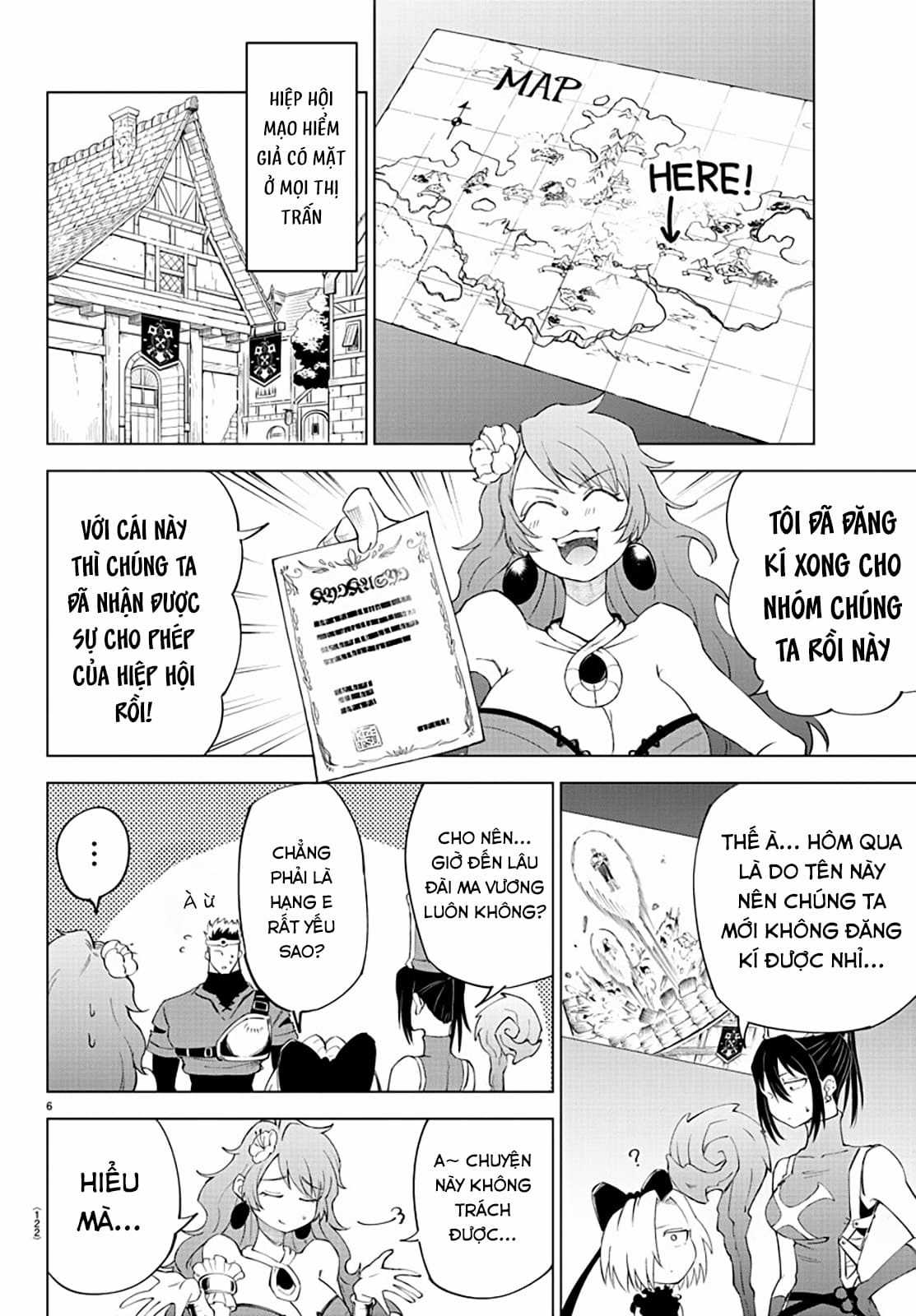 Dũng sĩ hay ngất và những nàng công chúa sát thủ Chapter 4 trang 6