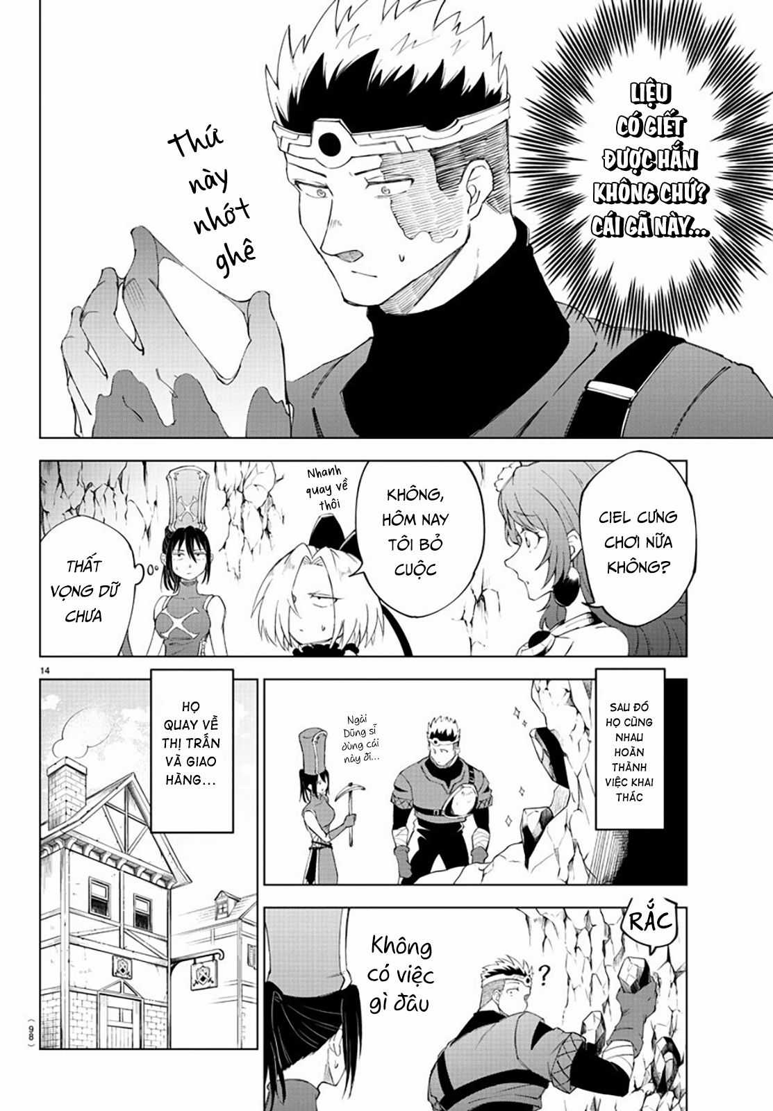 Dũng sĩ hay ngất và những nàng công chúa sát thủ Chapter 5 trang 15