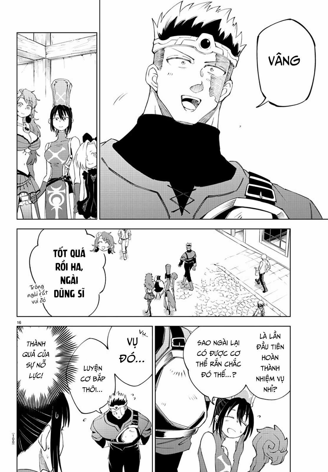 Dũng sĩ hay ngất và những nàng công chúa sát thủ Chapter 5 trang 17