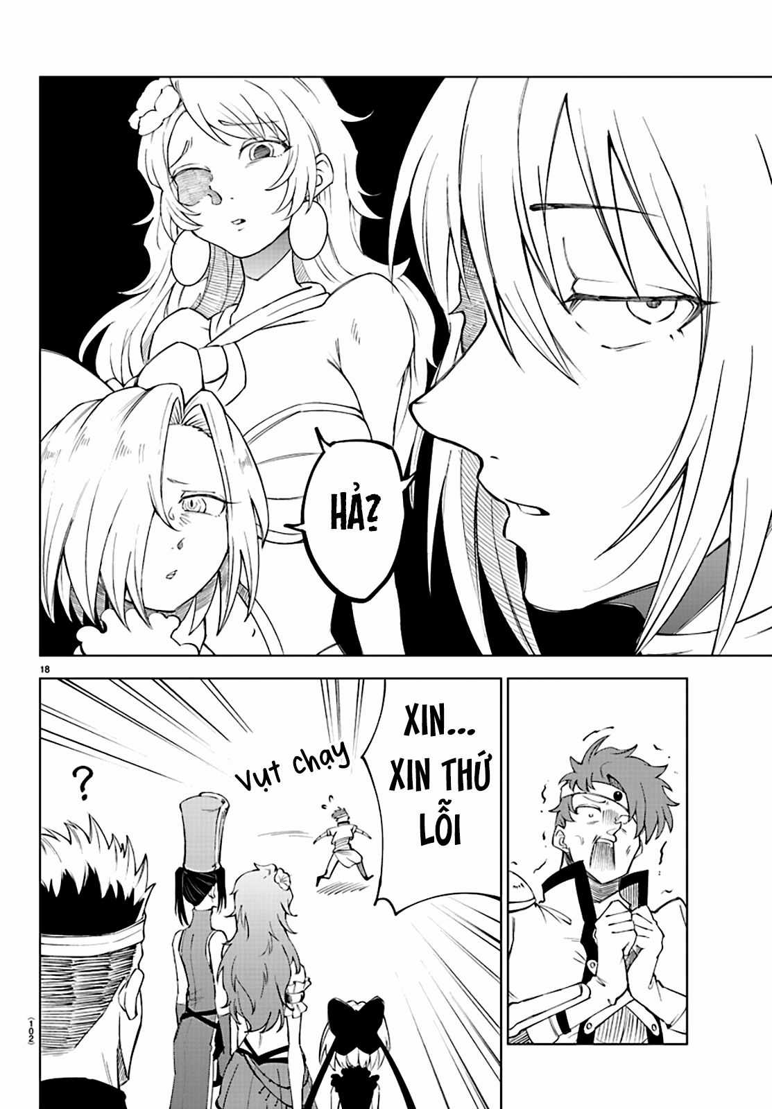 Dũng sĩ hay ngất và những nàng công chúa sát thủ Chapter 5 trang 19