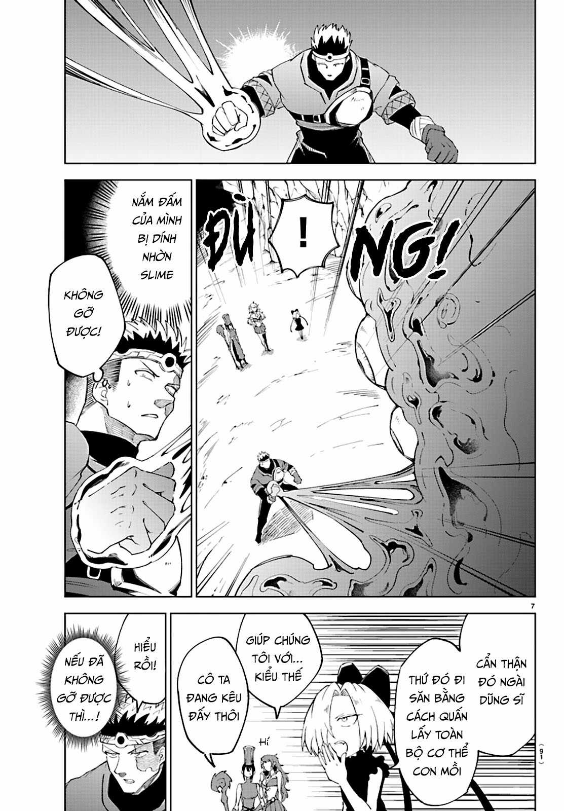 Dũng sĩ hay ngất và những nàng công chúa sát thủ Chapter 5 trang 9