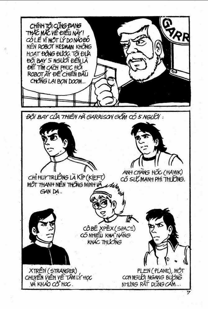 Dũng Sĩ Hesman Chapter 1 trang 6