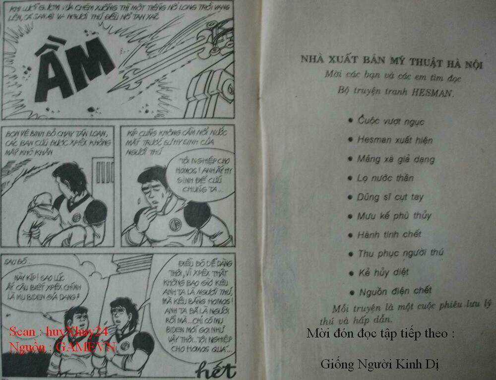 Dũng Sĩ Hesman Chapter 10 trang 30