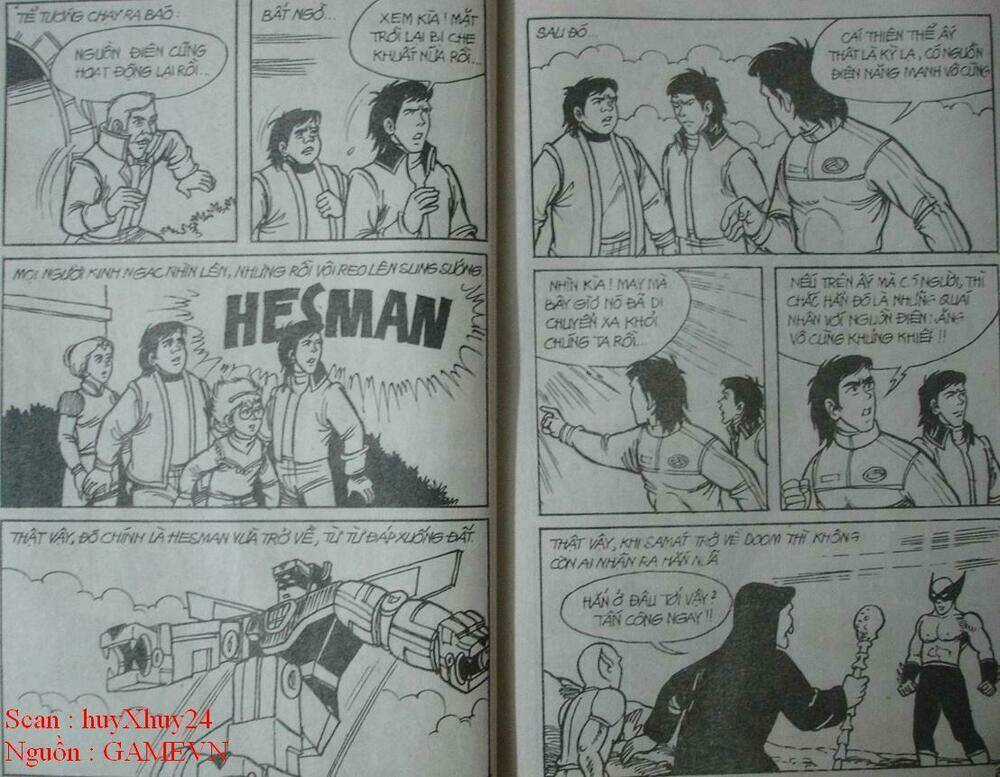 Dũng Sĩ Hesman Chapter 10 trang 9