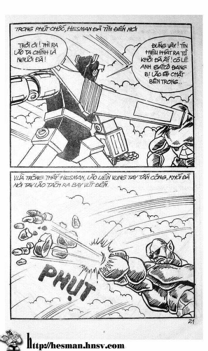Dũng Sĩ Hesman Chapter 100 trang 17