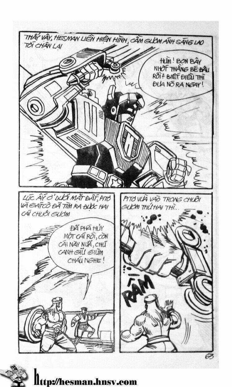 Dũng Sĩ Hesman Chapter 102 trang 59