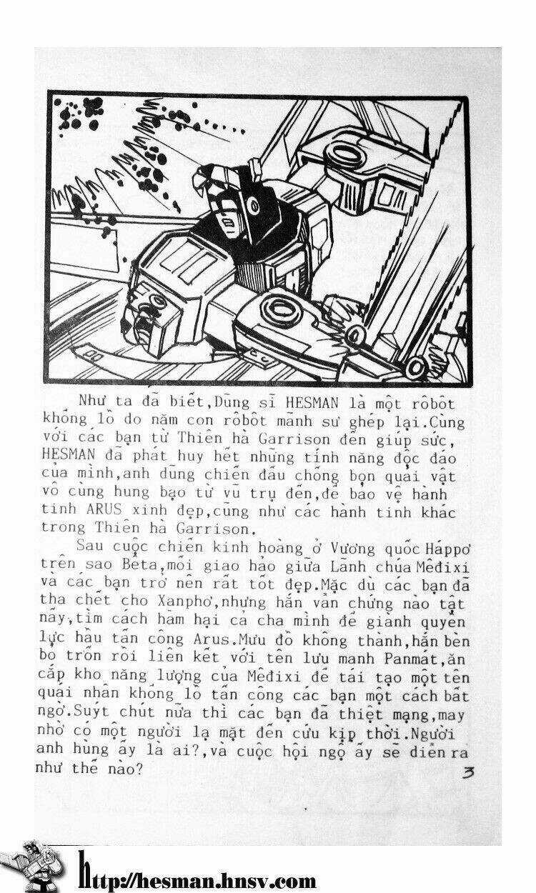 Dũng Sĩ Hesman Chapter 103 trang 2