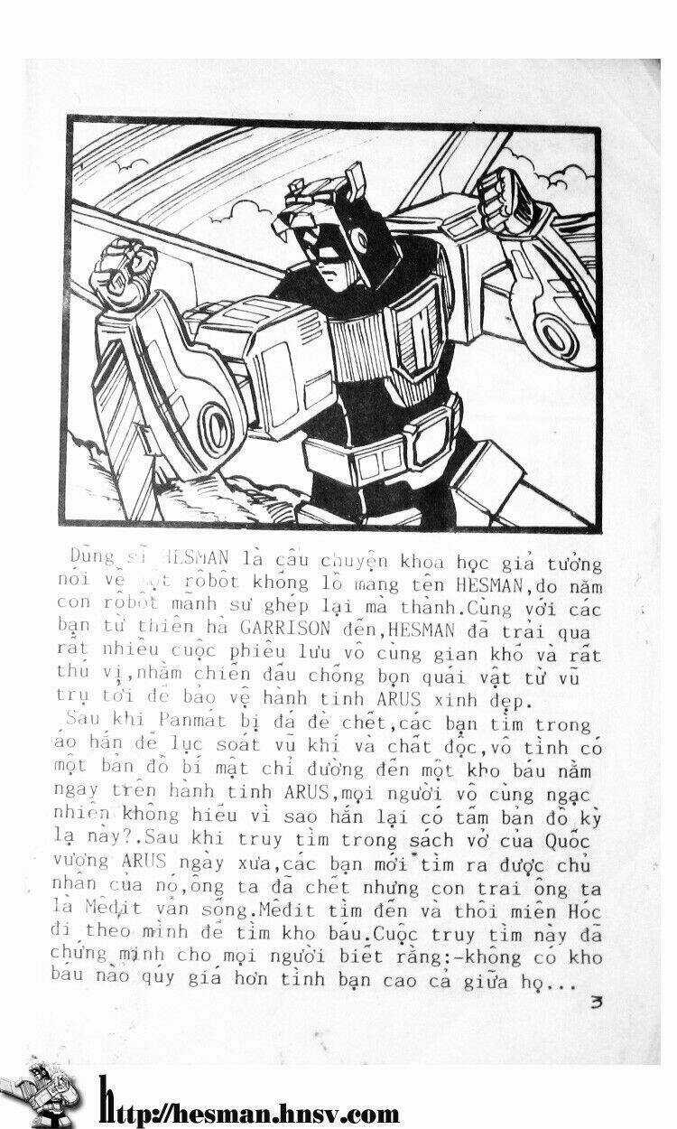 Dũng Sĩ Hesman Chapter 105 trang 2