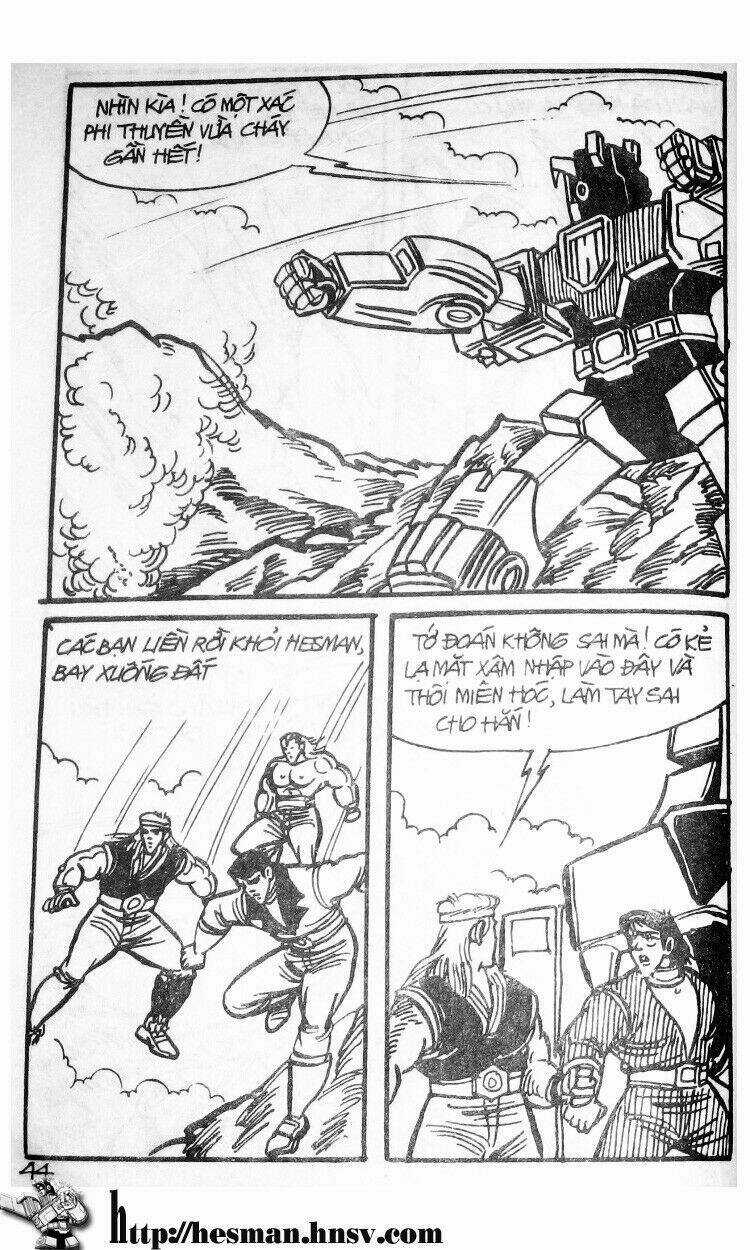 Dũng Sĩ Hesman Chapter 105 trang 36