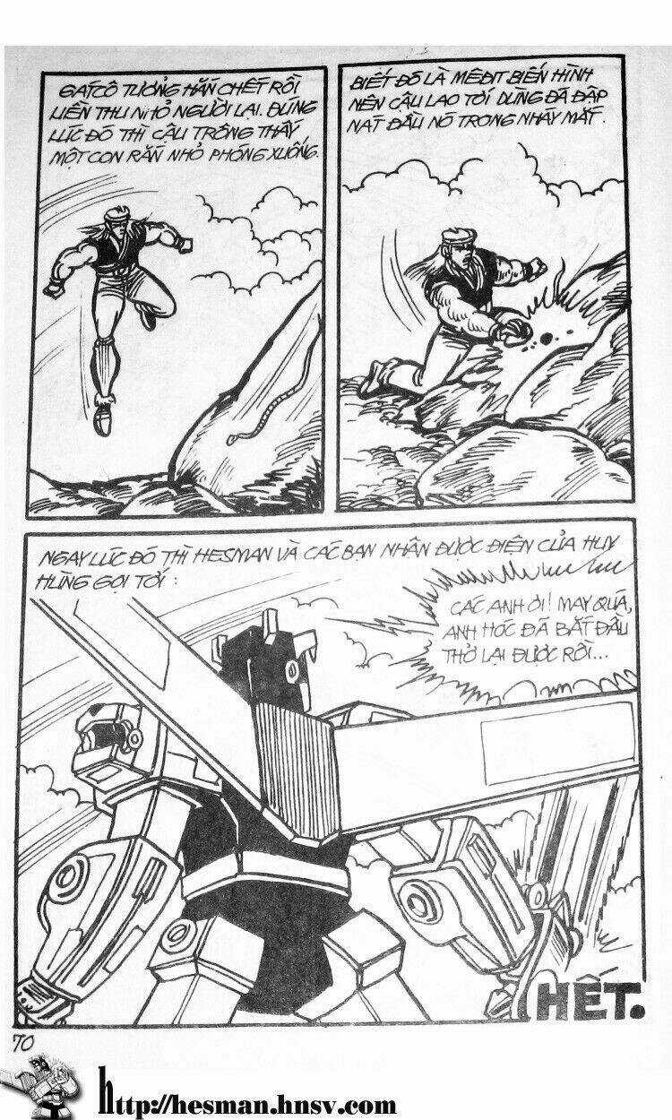 Dũng Sĩ Hesman Chapter 105 trang 62