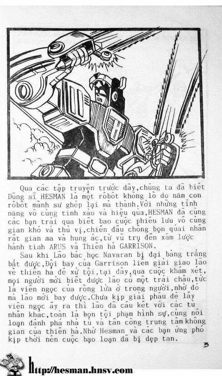 Dũng Sĩ Hesman Chapter 108 trang 2