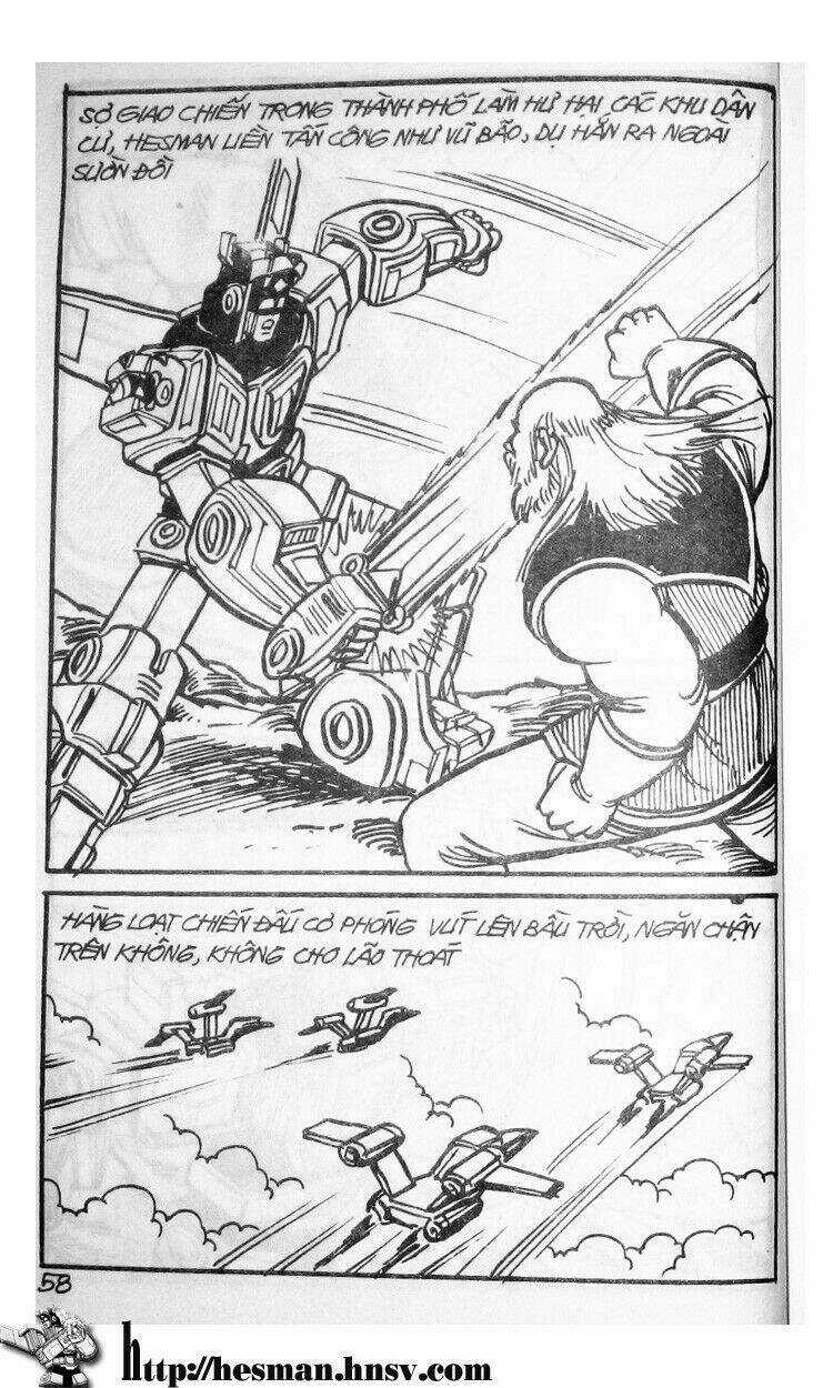 Dũng Sĩ Hesman Chapter 108 trang 54