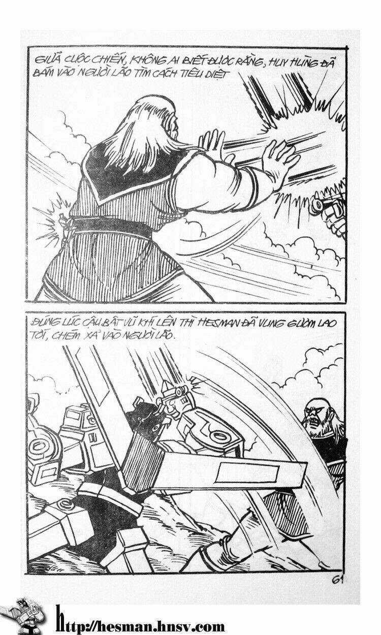 Dũng Sĩ Hesman Chapter 108 trang 57