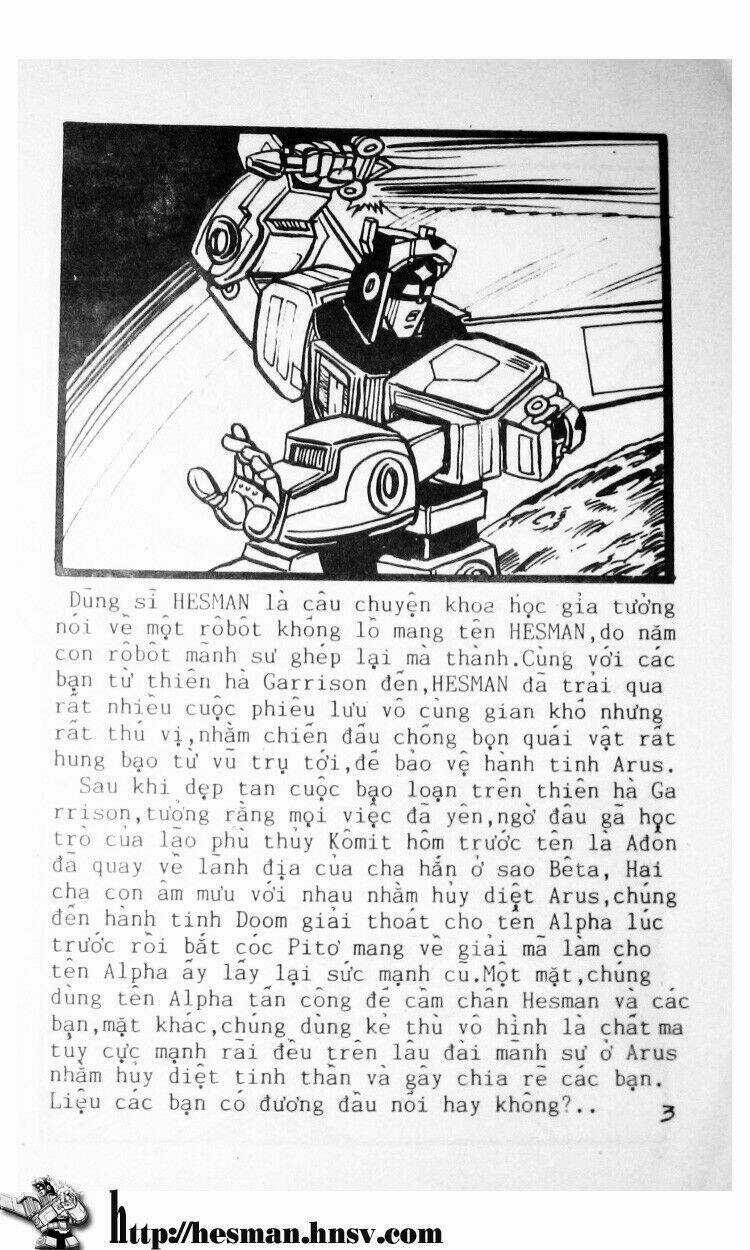 Dũng Sĩ Hesman Chapter 109 trang 2