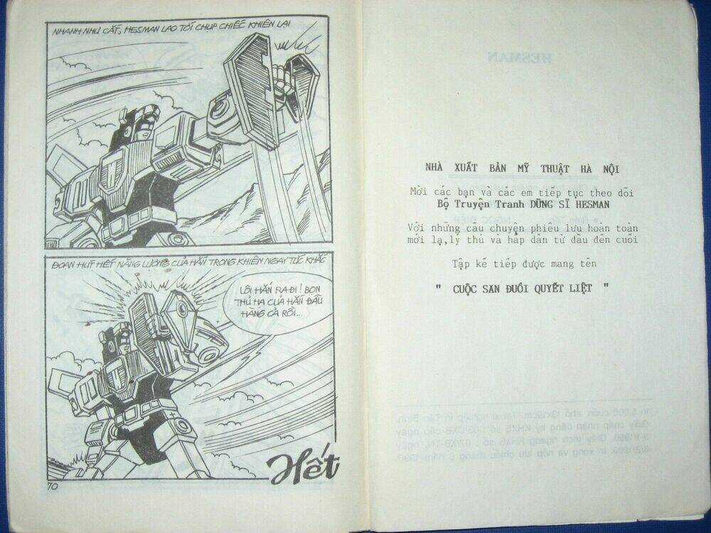 Dũng Sĩ Hesman Chapter 116 trang 36