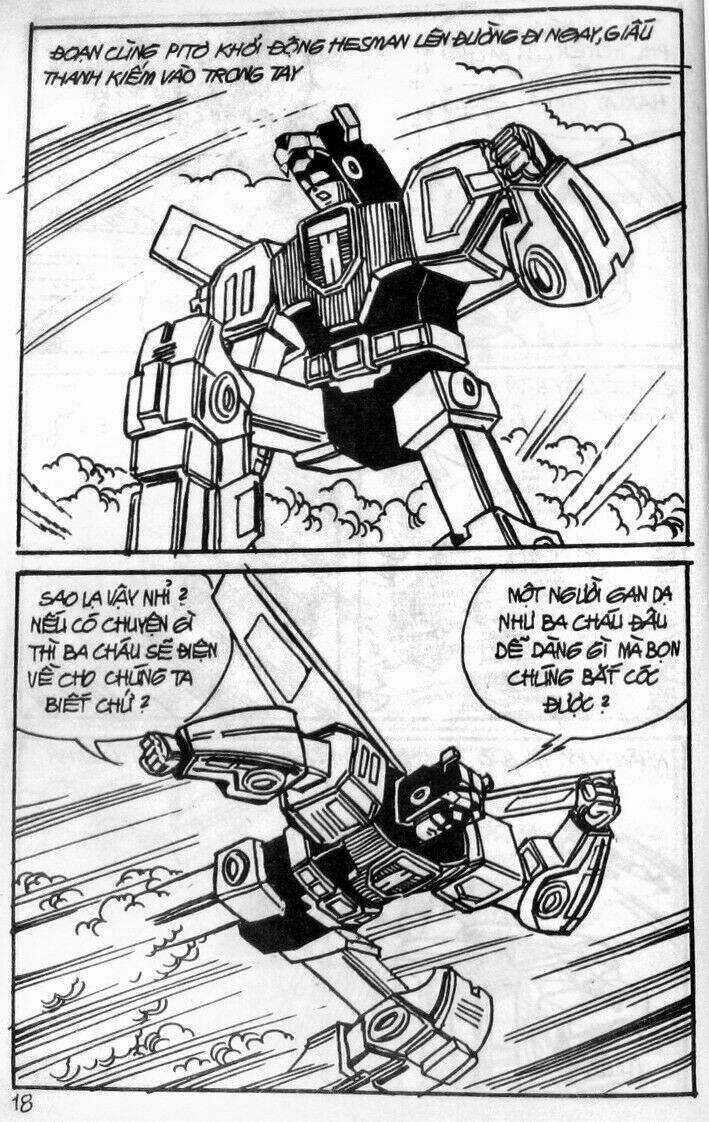 Dũng Sĩ Hesman Chapter 117 trang 16