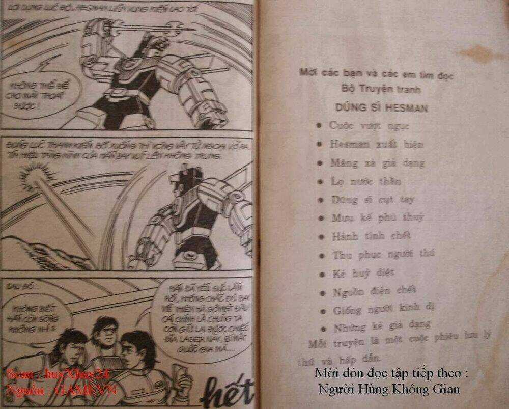 Dũng Sĩ Hesman Chapter 12 trang 33