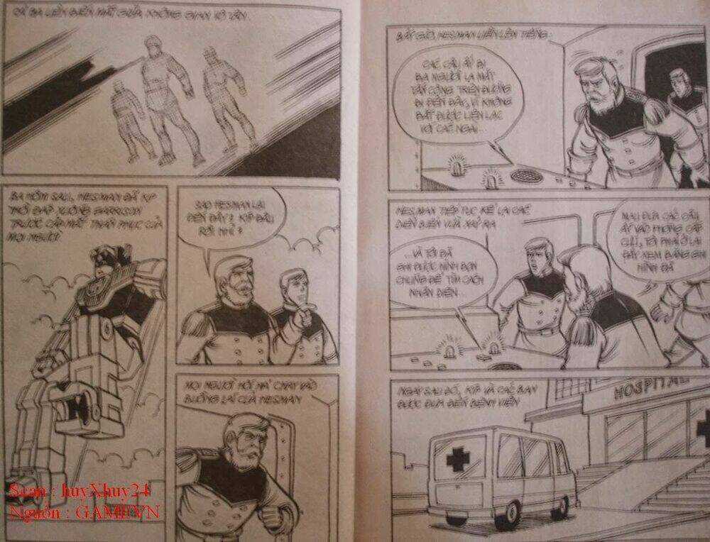 Dũng Sĩ Hesman Chapter 12 trang 9