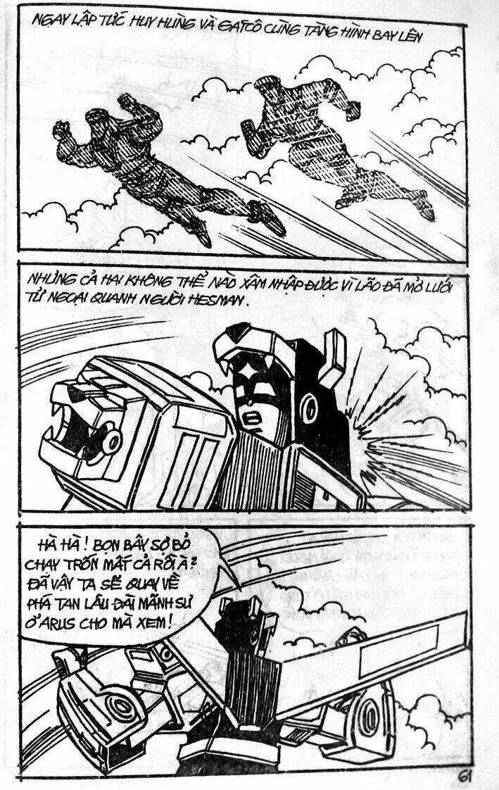 Dũng Sĩ Hesman Chapter 121 trang 56