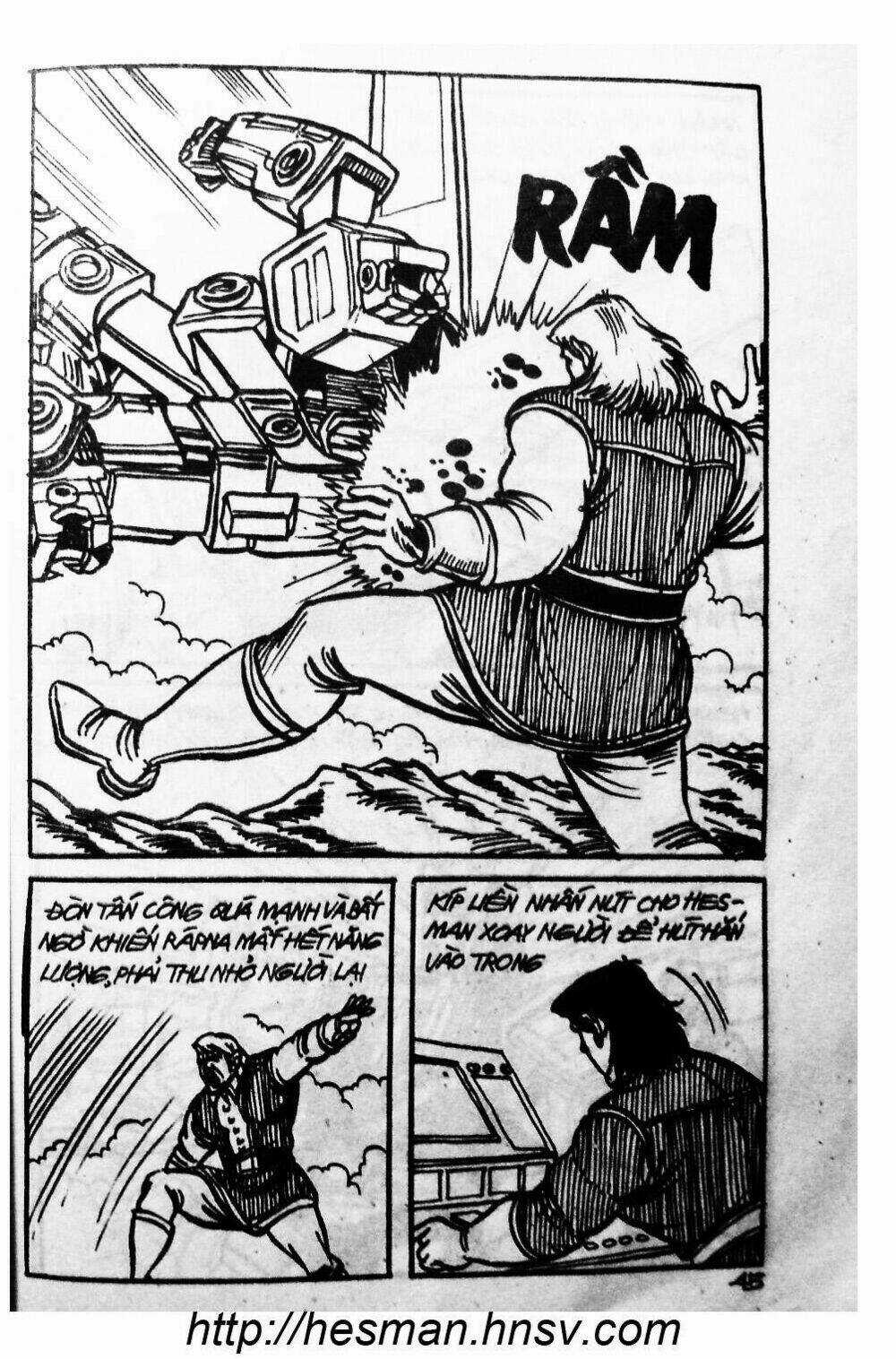 Dũng Sĩ Hesman Chapter 127 trang 36