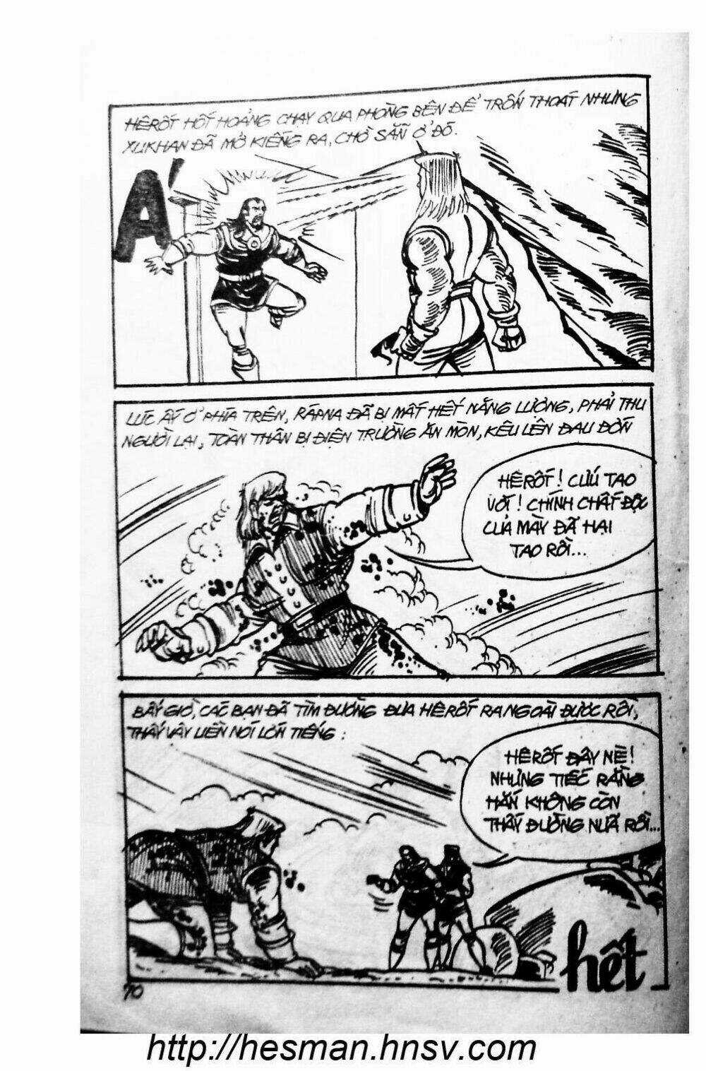 Dũng Sĩ Hesman Chapter 127 trang 58