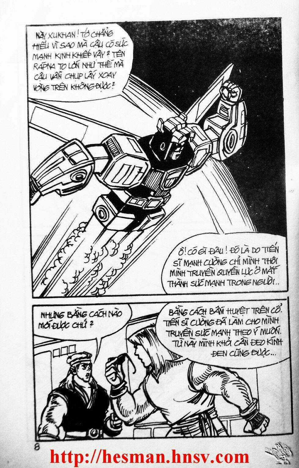 Dũng Sĩ Hesman Chapter 129 trang 4